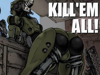 Mother fuck KILL'EM ALL!- Fallout hentai Shaved