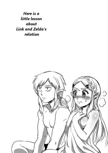 Amateur Link to Zelda no Shoshinsha ni Yasashii Sex Nyuumon | Here is a little lesson about Link and Zelda's relation- The legend of zelda hentai Cum Swallowing