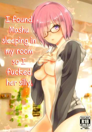 Amateur Ore no Heya de Mash ga Neteta kara Muchakucha ni Shite mita | I found Mashu sleeping in my room so I fucked her silly- Fate grand order hentai Big Tits