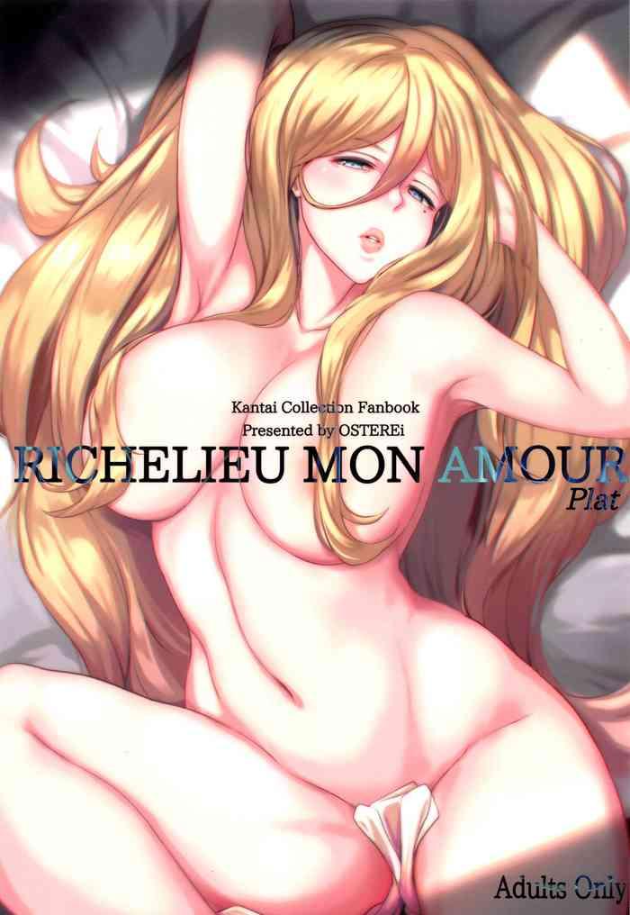 Kashima RICHELIEU MON AMOUR Plat | Richelieu My Love Dish- Kantai collection hentai Private Tutor