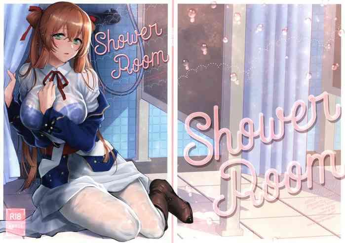 Big breasts Shower Room- Girls frontline hentai Cowgirl