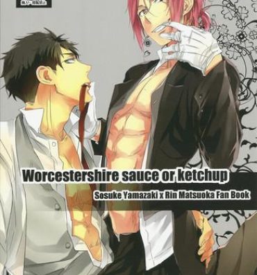 Ex Gf Worcestershire sauce or ketchup- Free hentai Pussy Eating