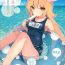 Threesome Fennec Musume Summer!- Original hentai Sloppy Blow Job