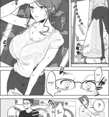 Assgape Tsuyu no Coin Laundry | Rain at the Laundromat- Original hentai Athletic