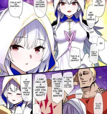 Colegiala FGO Proto Merlin Enslaved Manga- Fate grand order hentai Pau Grande