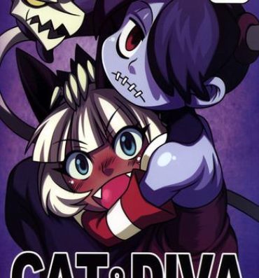Camporn CAT&DIVA- Skullgirls hentai Huge