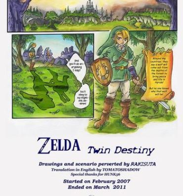 Pussylicking Zelda Twin Destiny (passage) ENGLISH- The legend of zelda hentai Penis Sucking